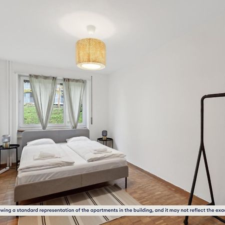 15-Min To Zurich Center: Cozy Apartment Eksteriør bilde